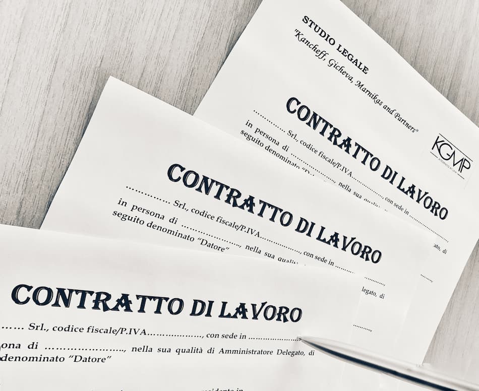 Contratto di lavoro in Bulgaria